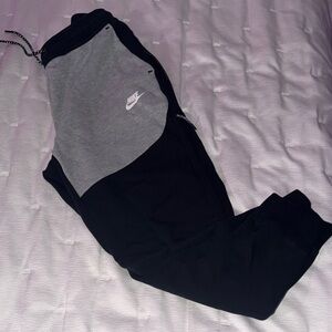 Nike Tech Two-Tone Black and Gray Pants